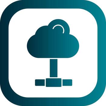 Cloud computing Vector Icon Design