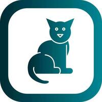 Cat Vector Icon Design