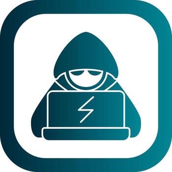 Hacker Vector Icon Design