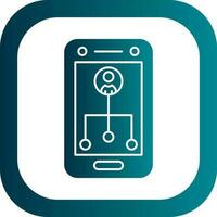 Interactions Vector Icon Design