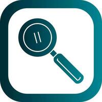 Magnifying glass Vector Icon Design