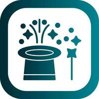 Magic trick Vector Icon Design