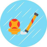 Golf club Vector Icon Design