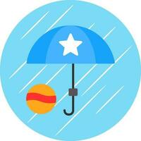 Umbrella Vector Icon Design