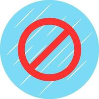 Ban Vector Icon Design
