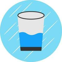 Glass of water Vector Icon Design