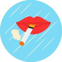 Lips Vector Icon Design