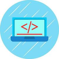 code programming Vector Icon Design