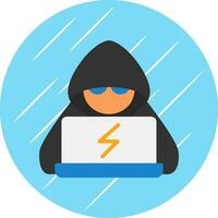 Hacker Vector Icon Design