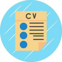 CV Vector Icon Design