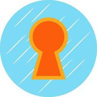 Keyhole Vector Icon Design