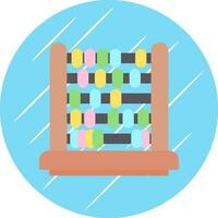 Baby abacus Vector Icon Design