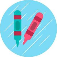 diseño de icono de vector de crayones