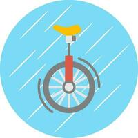 Unicycle Vector Icon Design