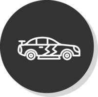 Sport car Vector Icon Design