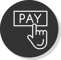 Paying Vector Icon Design