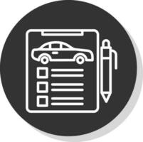 Contract Vector Icon Design