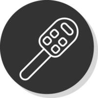 Car Key Vector Icon Design