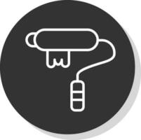 Paint roller Vector Icon Design