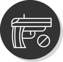 No rifle Vector Icon Design