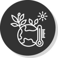 Climate change Vector Icon Design