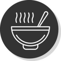 Soup Vector Icon Design