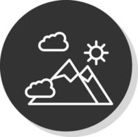 Avalanche Vector Icon Design