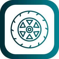 Wheels Vector Icon Design