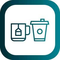 Cups Vector Icon Design