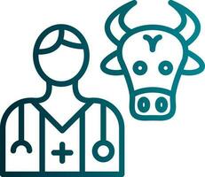 Veterinarian Vector Icon Design