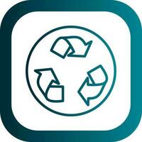 Recycle Vector Icon Design