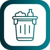 Garbage Vector Icon Design