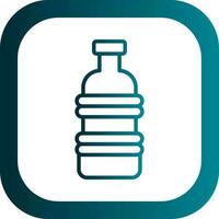 Plastic bottle Vector Icon Design