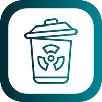 Toxic waste Vector Icon Design