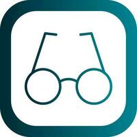 Glasses Vector Icon Design
