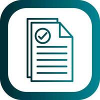 Document Vector Icon Design