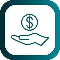Saving money Vector Icon Design