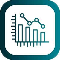 Graph Vector Icon Design