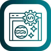 Coding Vector Icon Design