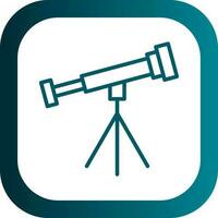 Telescope Vector Icon Design