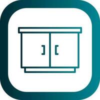 Cabinet Vector Icon Design