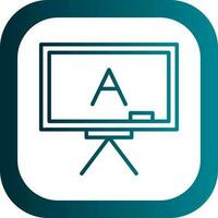 Whiteboard Vector Icon Design