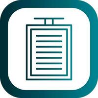 Clipboard Vector Icon Design