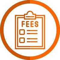 Fees Vector Icon Design