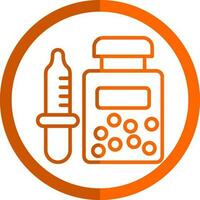 Solvent Vector Icon Design