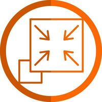 Resizing Vector Icon Design