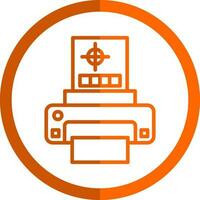 Print test Vector Icon Design