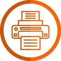 Print Vector Icon Design