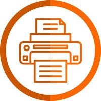 Print Vector Icon Design