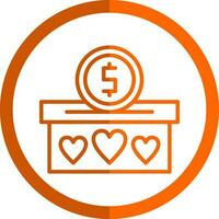 Donation Vector Icon Design